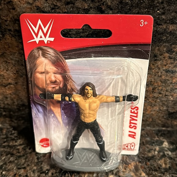 WWE Micro Collection John Cena Aj Styles Braun Strowman Wrestling Mattel figures - Picture 6 of 11